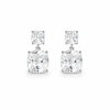925 Cushion Cascade Earrings