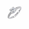 925 Sterling Silver Moissanite Ring
