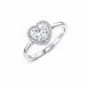 925 Sterling Silver Moissanite Ring