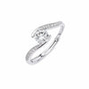 925 Sterling Silver Moissanite Ring