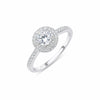 925 Sterling Silver Moissanite Ring