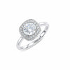 925 Sterling Silver Moissanite Ring